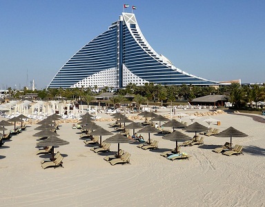 hôtel avec plage privée à Dubaï