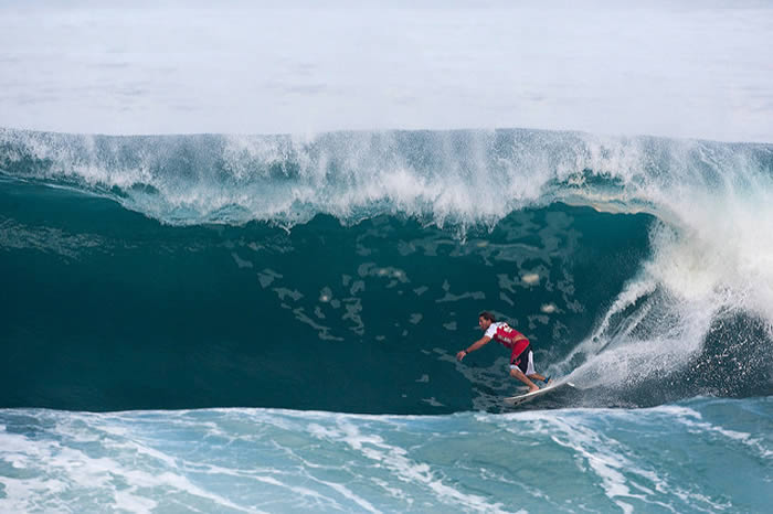 surf à hawaii