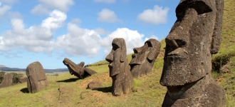 À la découverte des géants de l'île de Pâques